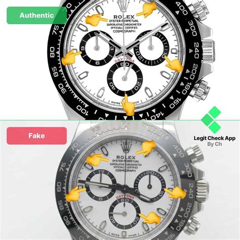 rolex cosmograph daytona how to spot a fake